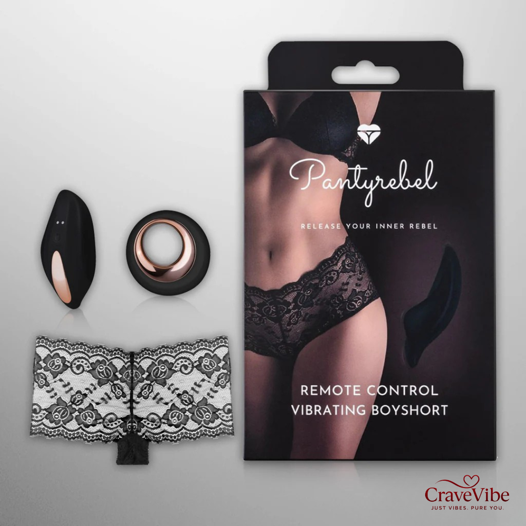 Panty Rebel Vibrating BoyShorts