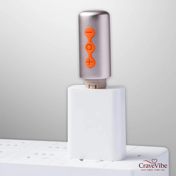 Discreet Coral 2-in-1 Vibrator w Interchangeable head