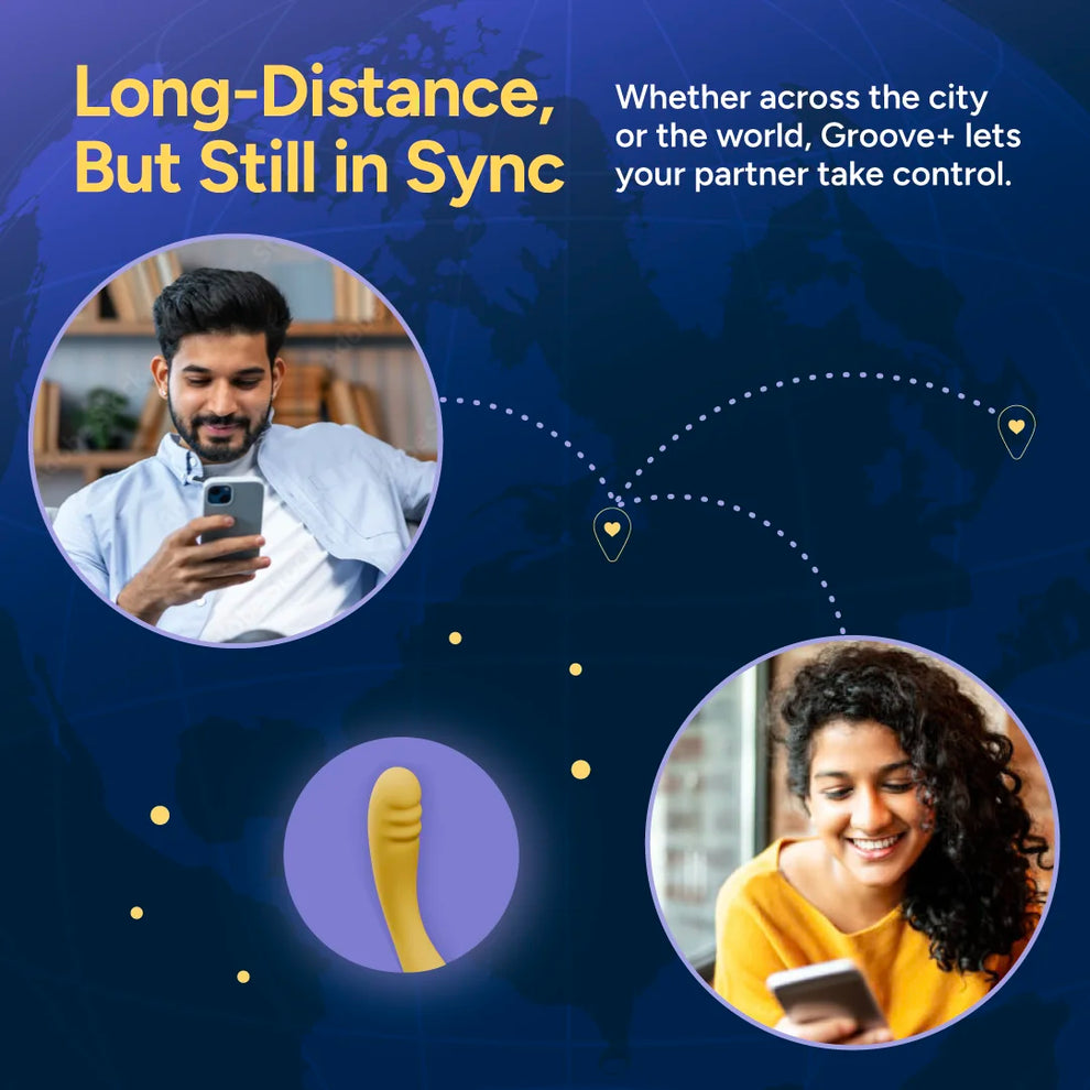 CraveVibe Groove+ App-Controlled Wand Massager